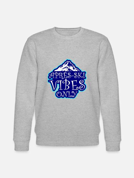Après-ski vibes only - Stanley/Stella CHANGER Unisex Organic Sweatshirt - heather grey