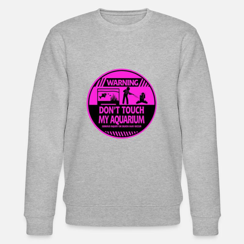 Aquarium - Stanley/Stella Unisex Bio-Sweatshirt CHANGER  - Grau meliert