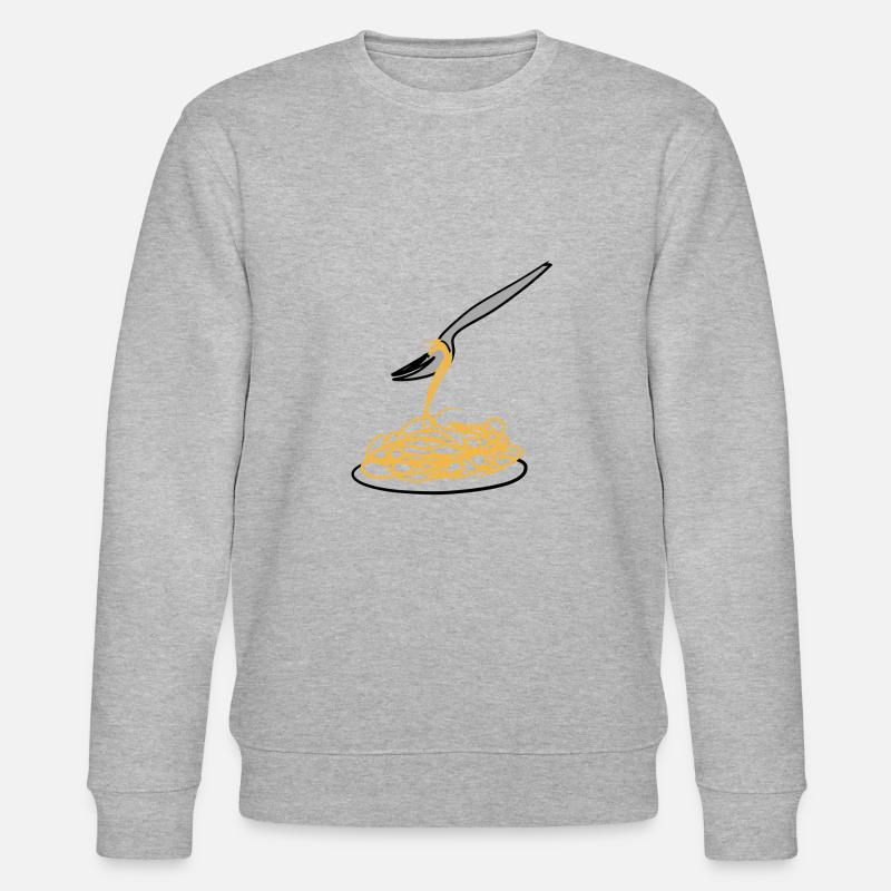 koch essen - Stanley/Stella Unisex Bio-Sweatshirt CHANGER  - Grau meliert