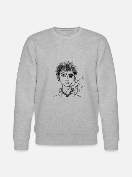 Anime Manga - Stanley/Stella Unisex Bio-Sweatshirt CHANGER - Grau meliert