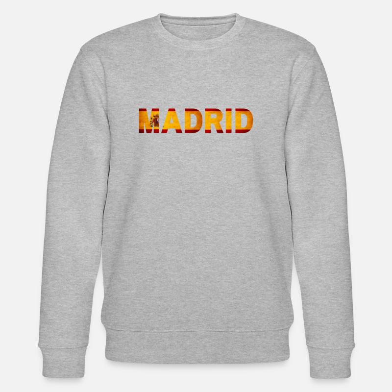 Madrid - Stanley/Stella Unisex Bio-Sweatshirt CHANGER  - Grau meliert