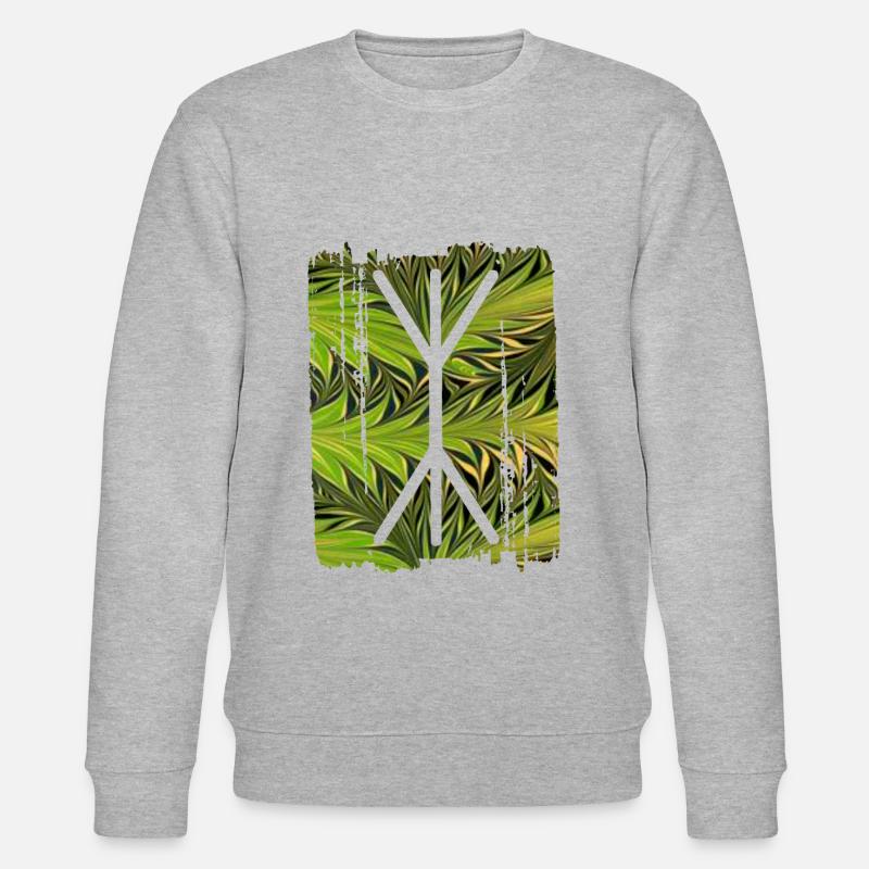 Yggdrasil Rune E 101 - Sweat bio CHANGER Stanley/Stella Unisexe - gris chiné