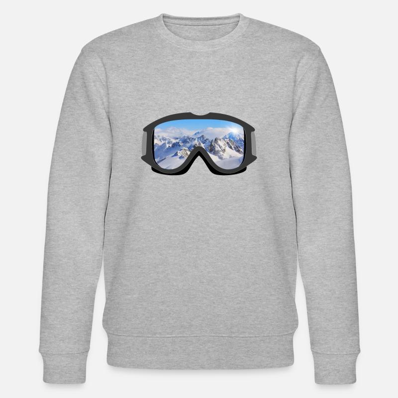 Bergblick - Stanley/Stella Unisex Bio-Sweatshirt CHANGER  - Grau meliert