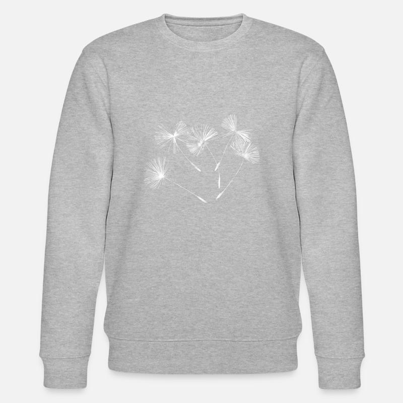 Pissenlit - Sweat bio CHANGER Stanley/Stella Unisexe - gris chiné