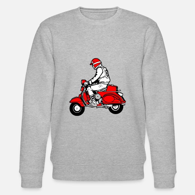 Roller Moped - Sweat bio CHANGER Stanley/Stella Unisexe - gris chiné