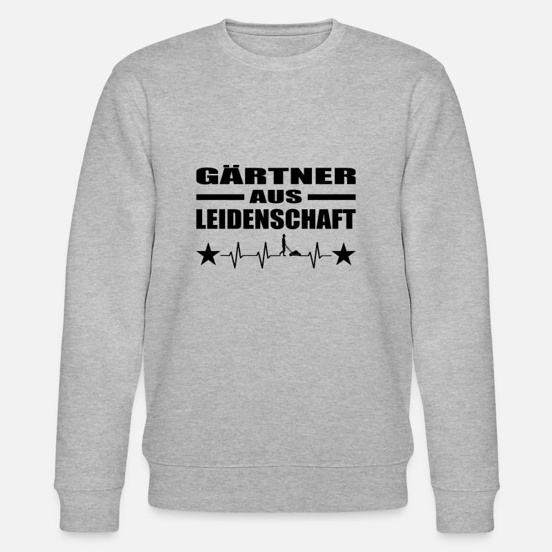 Garten - Stanley/Stella Unisex Bio-Sweatshirt CHANGER  - Grau meliert