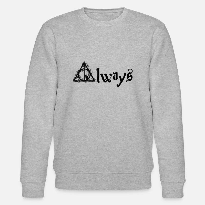 Always Potter - Stanley/Stella Unisex Bio-Sweatshirt CHANGER - Grau meliert