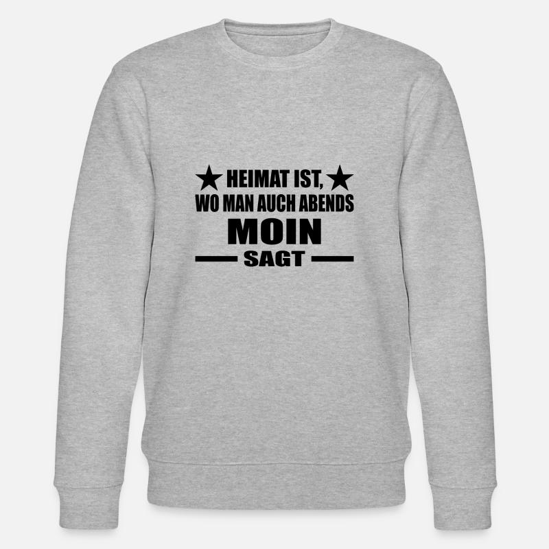 Moin - Stanley/Stella Unisex Bio-Sweatshirt CHANGER  - Grau meliert