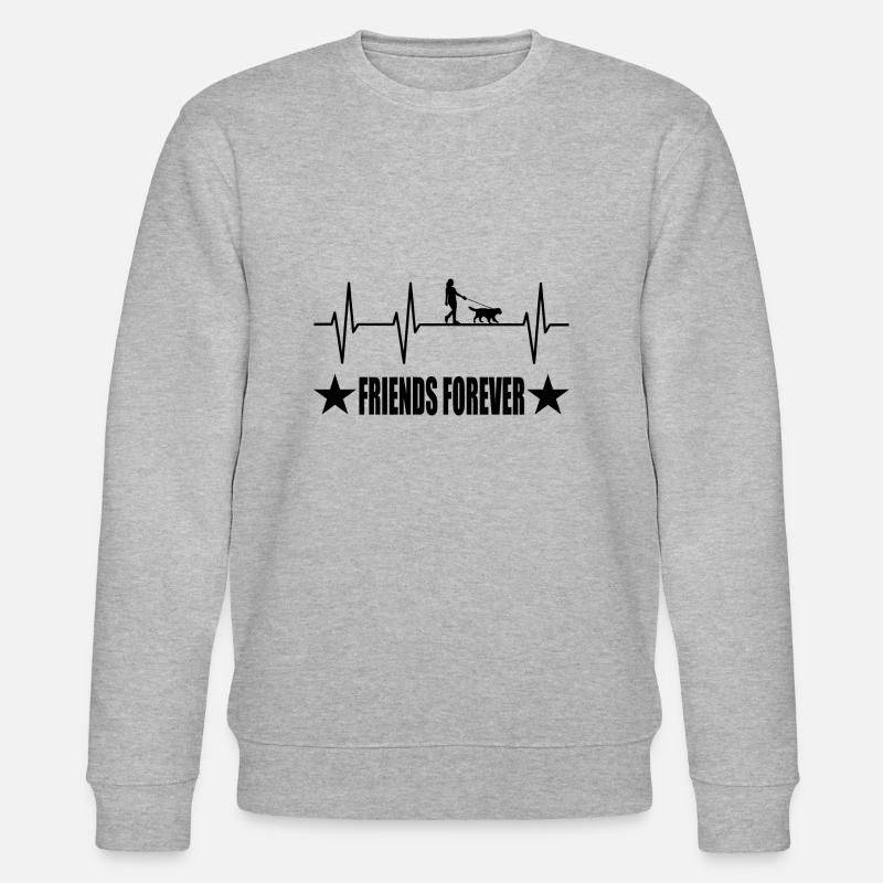 Hund - Stanley/Stella Unisex Bio-Sweatshirt CHANGER  - Grau meliert