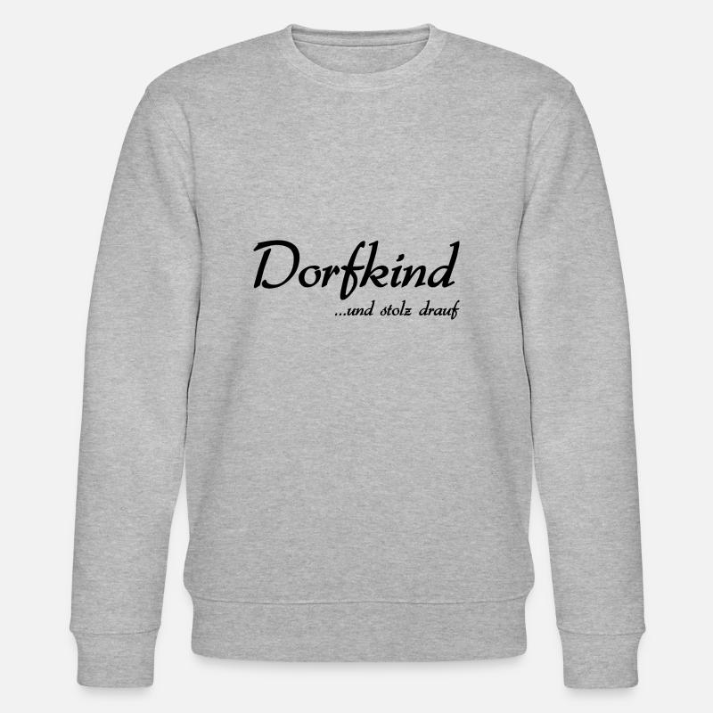 Dorfkind - Stanley/Stella Unisex Bio-Sweatshirt CHANGER  - Grau meliert