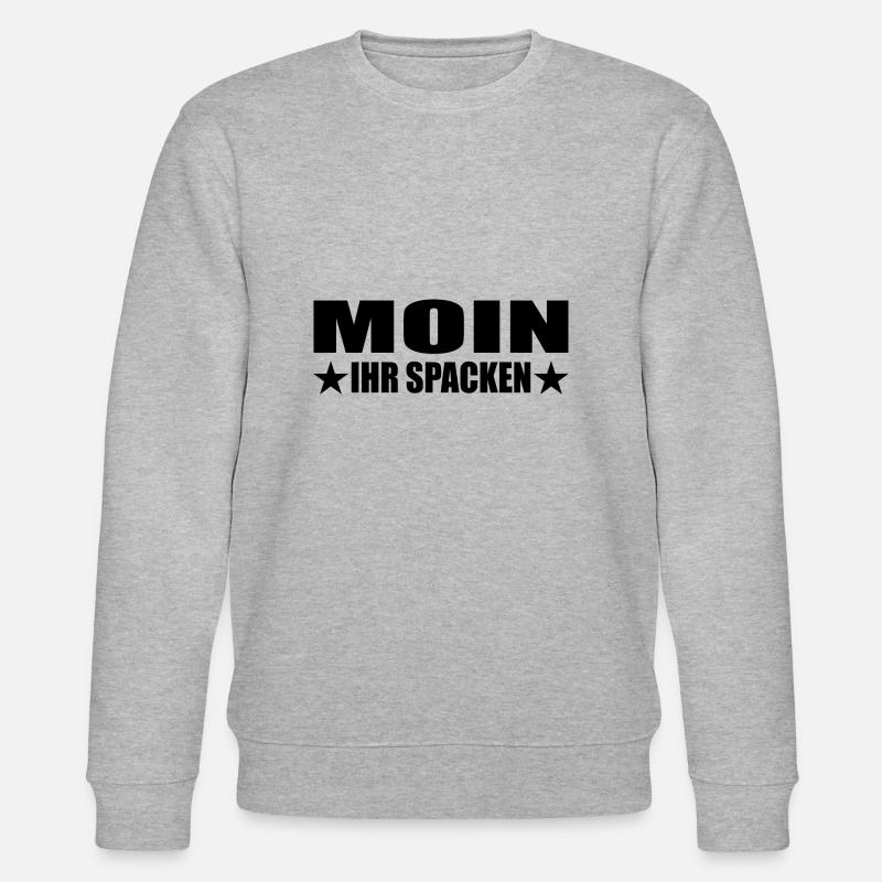 Moin - Stanley/Stella Unisex Bio-Sweatshirt CHANGER  - Grau meliert