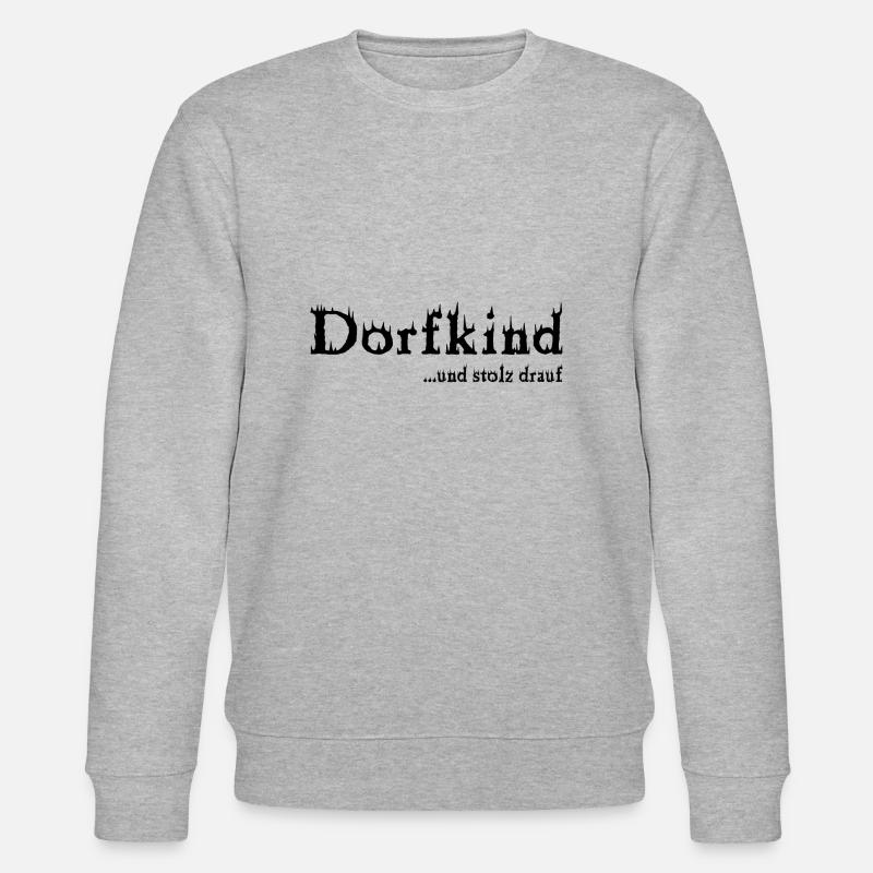 Dorfkind - Stanley/Stella Unisex Bio-Sweatshirt CHANGER  - Grau meliert