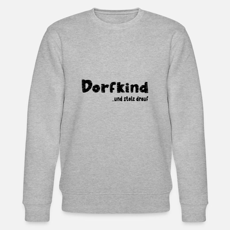 Dorfkind - Stanley/Stella Unisex Bio-Sweatshirt CHANGER - Grau meliert