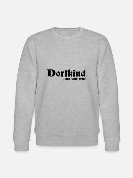 Dorfkind - Stanley/Stella Unisex Bio-Sweatshirt CHANGER - Grau meliert