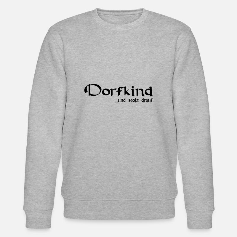 Dorfkind - Stanley/Stella Unisex Bio-Sweatshirt CHANGER  - Grau meliert