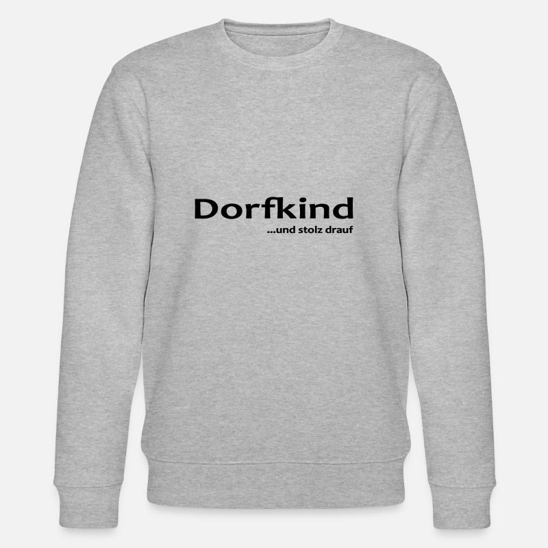Dorfkind - Stanley/Stella Unisex Bio-Sweatshirt CHANGER  - Grau meliert