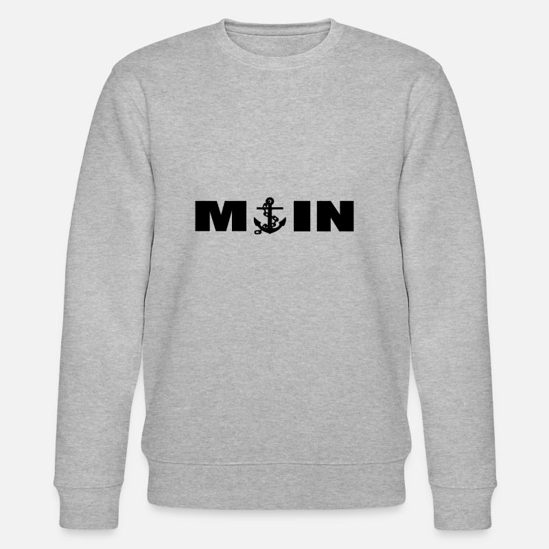 Moin - Stanley/Stella Unisex Bio-Sweatshirt CHANGER  - Grau meliert
