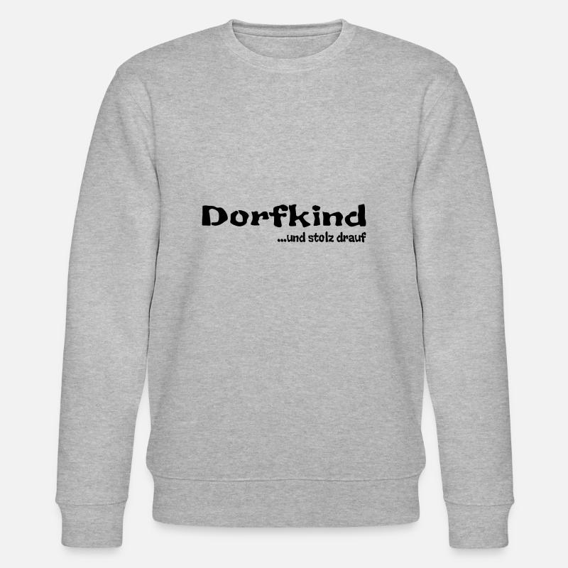 Dorfkind - Stanley/Stella Unisex Bio-Sweatshirt CHANGER  - Grau meliert
