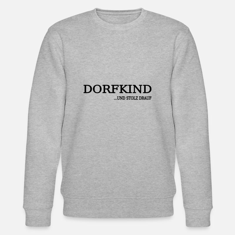 Dorfkind - Stanley/Stella Unisex Bio-Sweatshirt CHANGER  - Grau meliert
