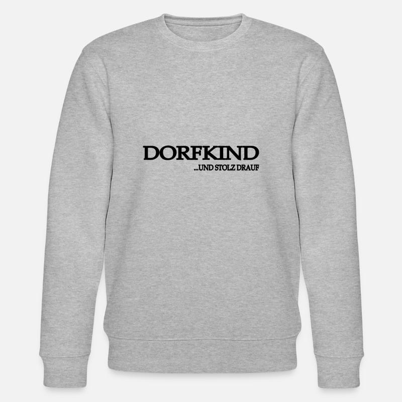 Dorfkind - Stanley/Stella Unisex Bio-Sweatshirt CHANGER  - Grau meliert