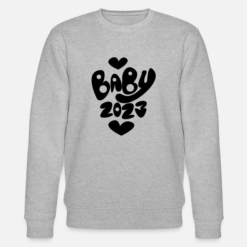 Baby 2023 - Stanley/Stella Unisex Bio-Sweatshirt CHANGER - Grau meliert