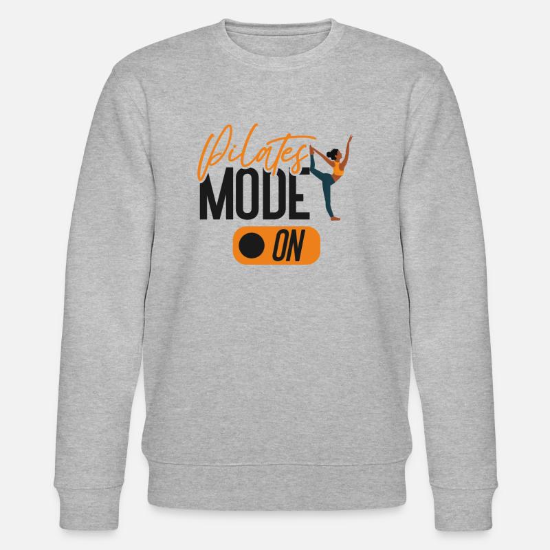 Pilates Instructor Teacher Pilates - Stanley/Stella CHANGER Unisex Organic Sweatshirt - heather grey