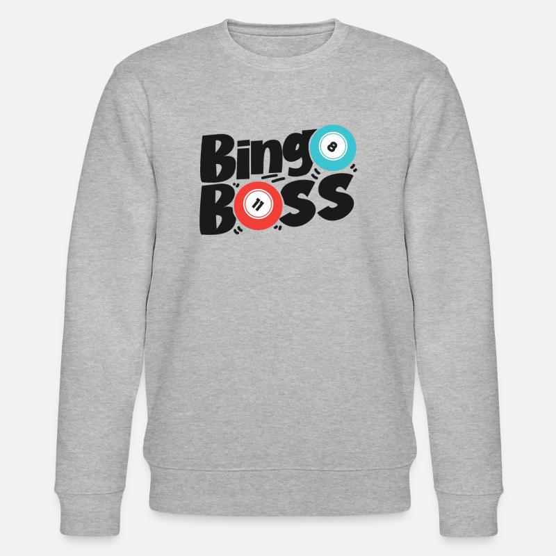 Bingo Player Bingo - Stanley/Stella Unisex Bio-Sweatshirt CHANGER  - Grau meliert