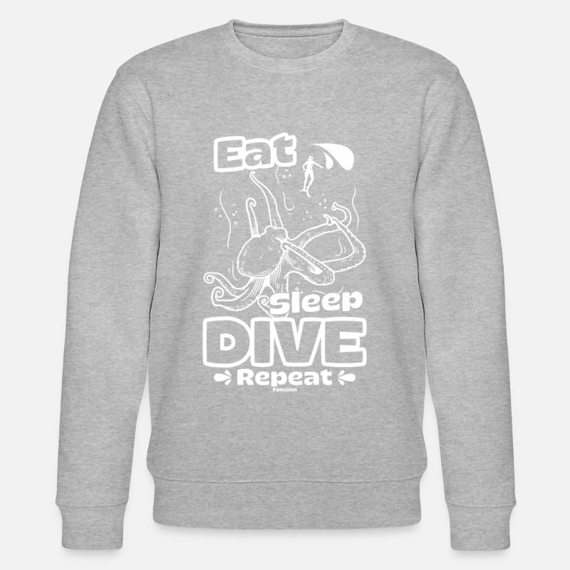 Tauchen - Stanley/Stella Unisex Bio-Sweatshirt CHANGER  - Grau meliert