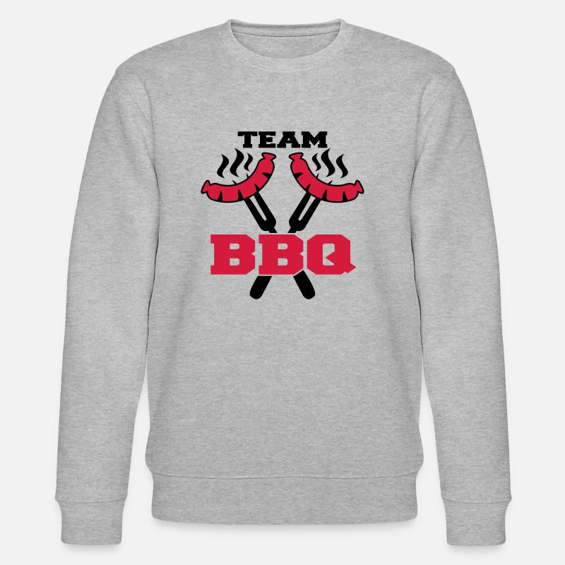 Team BBQ Logo - Sweat bio CHANGER Stanley/Stella Unisexe - gris chiné