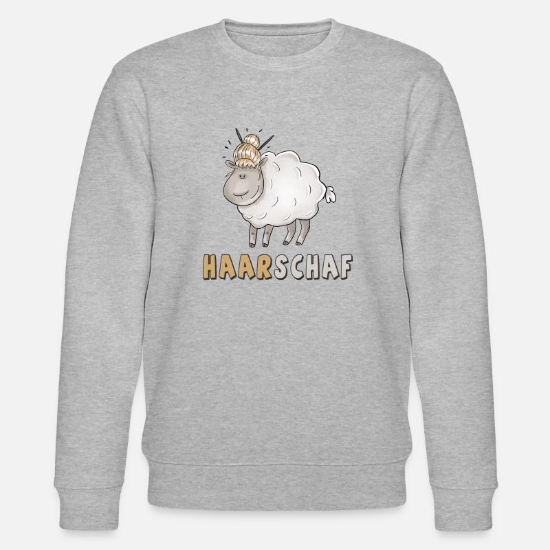 haarschaf - Stanley/Stella Unisex Bio-Sweatshirt CHANGER  - Grau meliert