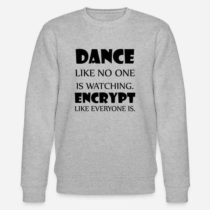 Dancing Dance Music - Stanley/Stella Unisex Bio-Sweatshirt CHANGER  - Grau meliert