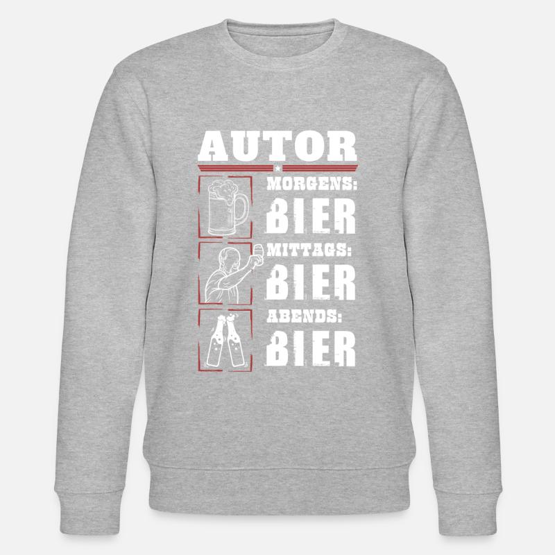 Mon quotidien d’auteur - Sweat bio CHANGER Stanley/Stella Unisexe - gris chiné