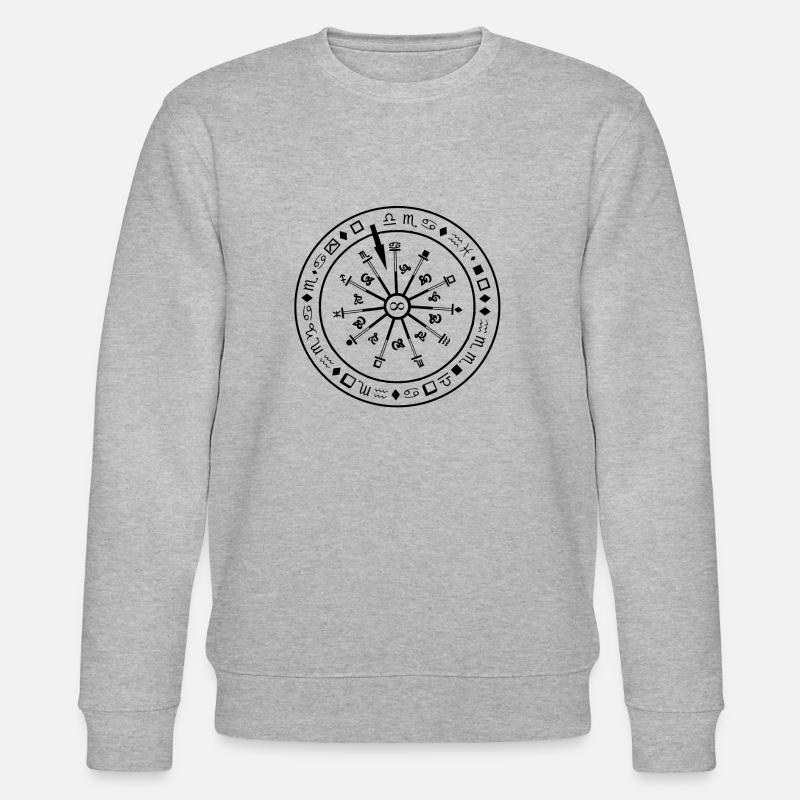 Unendlichkeitssymbol - Stanley/Stella Unisex Bio-Sweatshirt CHANGER  - Grau meliert