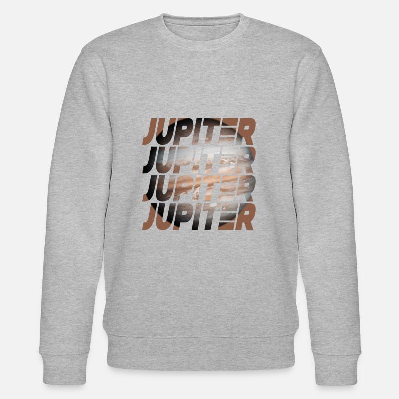 Jupiter Design - Stanley/Stella Unisex Bio-Sweatshirt CHANGER  - Grau meliert