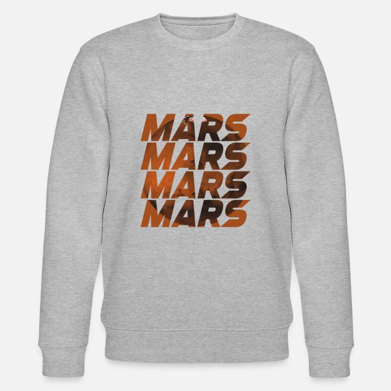 Mars Desgin - Stanley/Stella Unisex Bio-Sweatshirt CHANGER  - Grau meliert