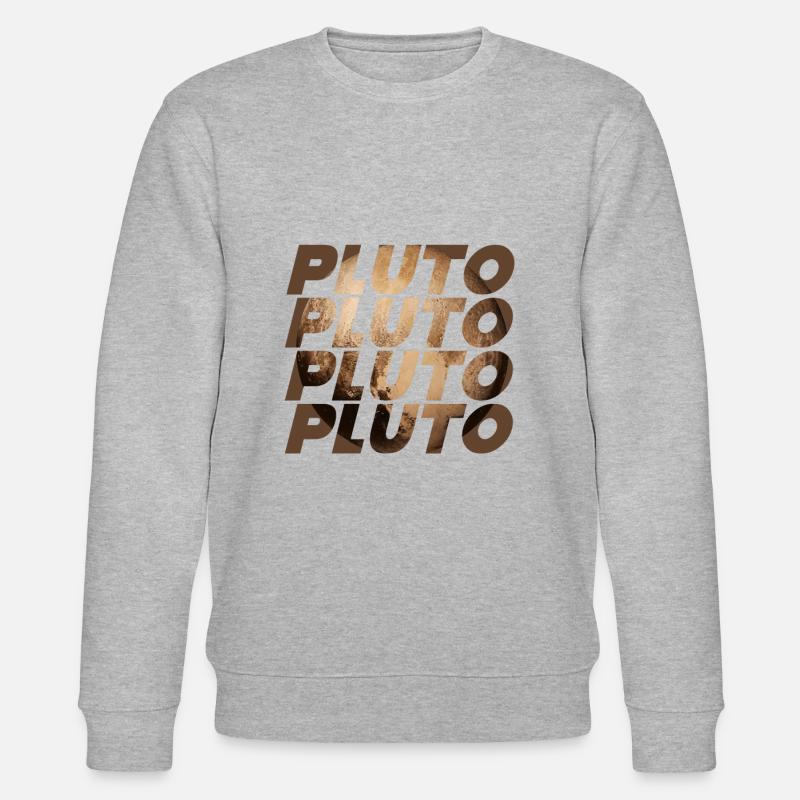 Pluto Design - Stanley/Stella Unisex Bio-Sweatshirt CHANGER  - Grau meliert