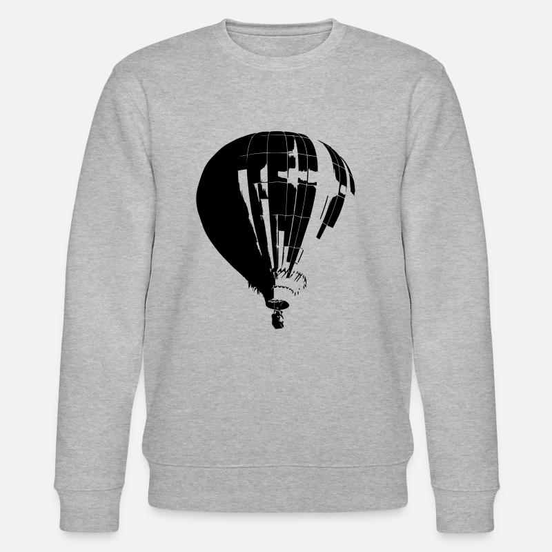 Ballon - Stanley/Stella Unisex Bio-Sweatshirt CHANGER  - Grau meliert