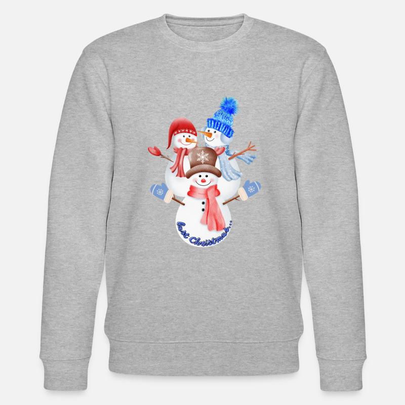 Noël dernier... - Sweat bio CHANGER Stanley/Stella Unisexe - gris chiné