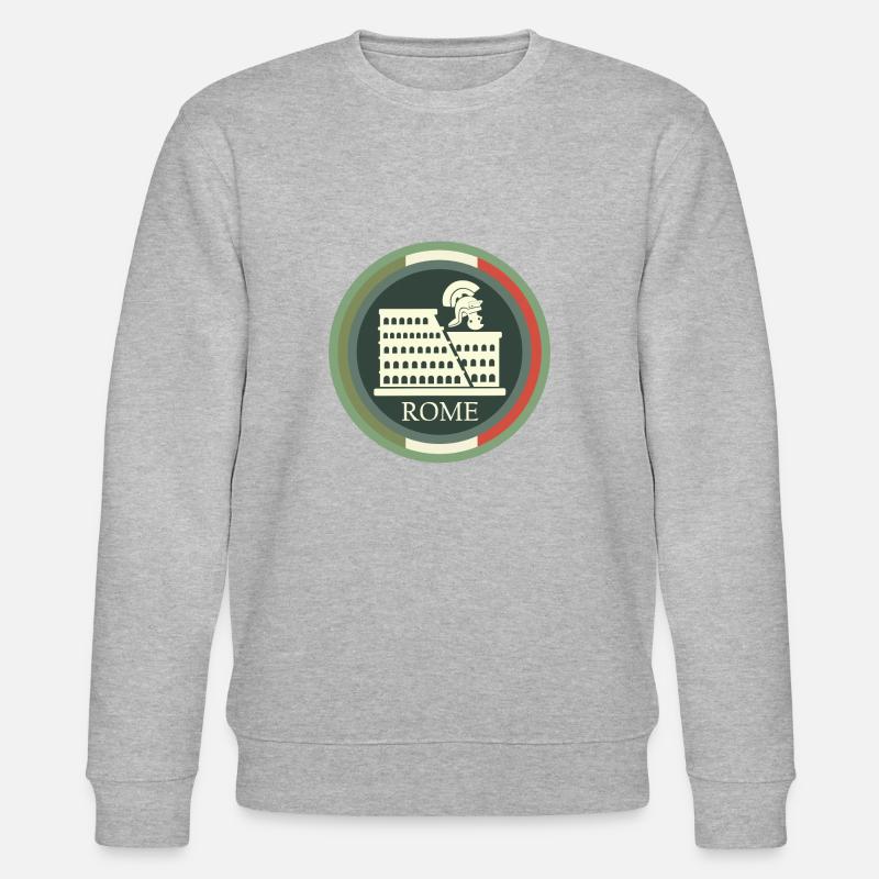 Abenteuer Rom - Stanley/Stella Unisex Bio-Sweatshirt CHANGER  - Grau meliert