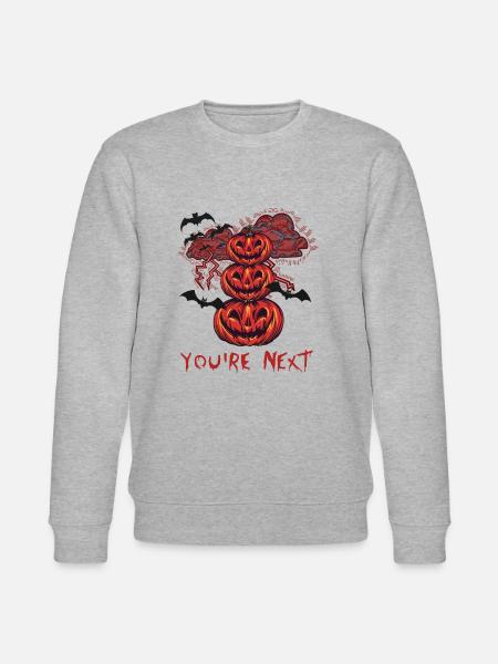 Halloween - You are next - Stanley/Stella CHANGER Unisex Organic Sweatshirt - heather grey