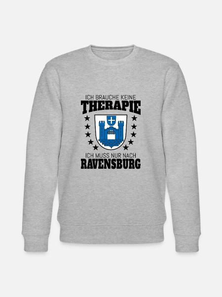 Ravensburg Therapy Ravensburger Upper Swabia - Stanley/Stella CHANGER Unisex Organic Sweatshirt - heather grey