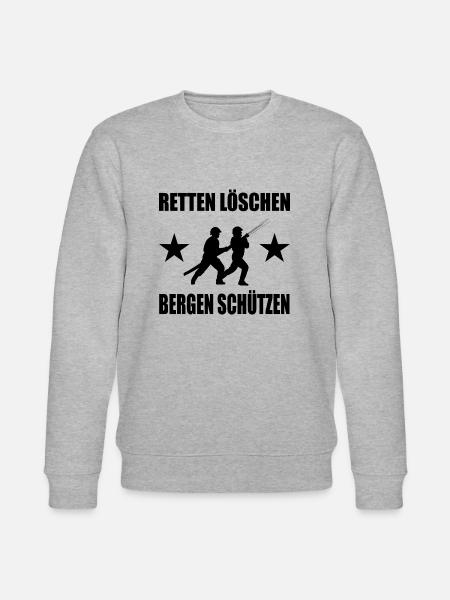 Feuerwehr - Stanley/Stella Unisex Bio-Sweatshirt CHANGER  - Grau meliert