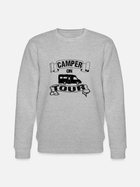 Camping - Stanley/Stella CHANGER Unisex Organic Sweatshirt - heather grey