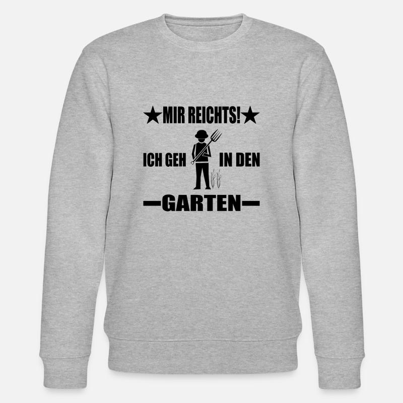 Garten - Stanley/Stella Unisex Bio-Sweatshirt CHANGER  - Grau meliert