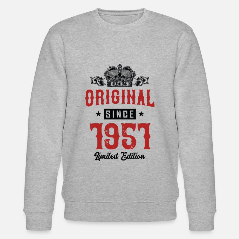 Édition limitée de 1951 - Sweat bio CHANGER Stanley/Stella Unisexe - gris chiné