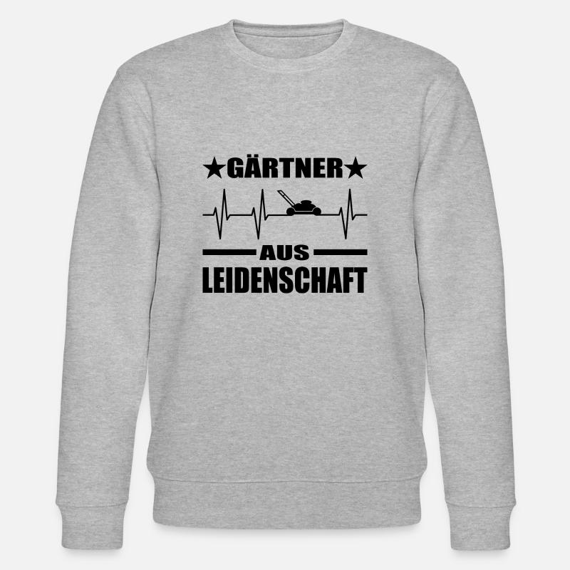 Garten - Stanley/Stella Unisex Bio-Sweatshirt CHANGER  - Grau meliert