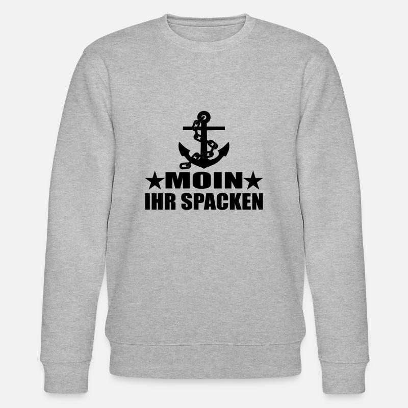 Moin - Stanley/Stella Unisex Bio-Sweatshirt CHANGER  - Grau meliert