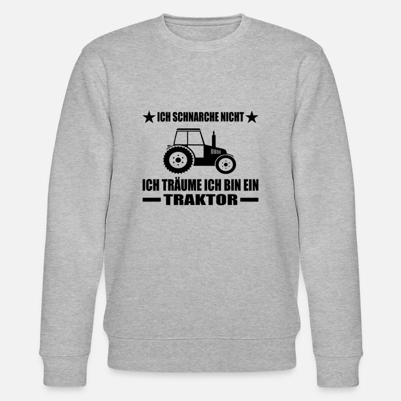 Traktor - Stanley/Stella Unisex Bio-Sweatshirt CHANGER - Grau meliert