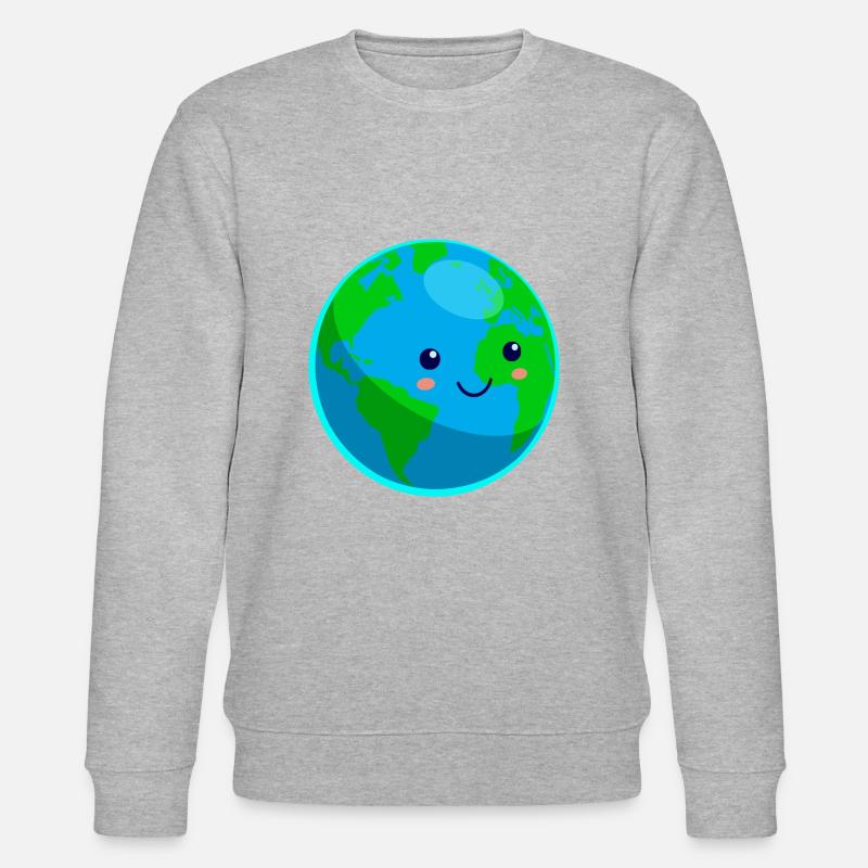 Earth - Stanley/Stella Unisex Bio-Sweatshirt CHANGER  - Grau meliert