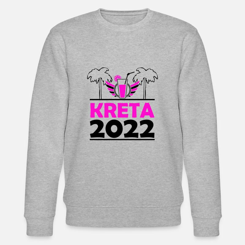Kreta 2022 - Stanley/Stella Unisex Bio-Sweatshirt CHANGER  - Grau meliert